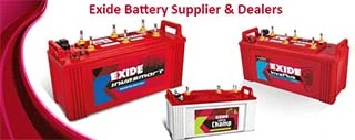 Exide battery Dealers in Mumbai, Exide battery Suppliers